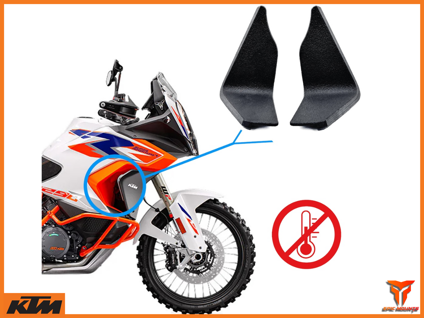 Heat Deflector για KTM Super Adventure 1290 (2021-2024)