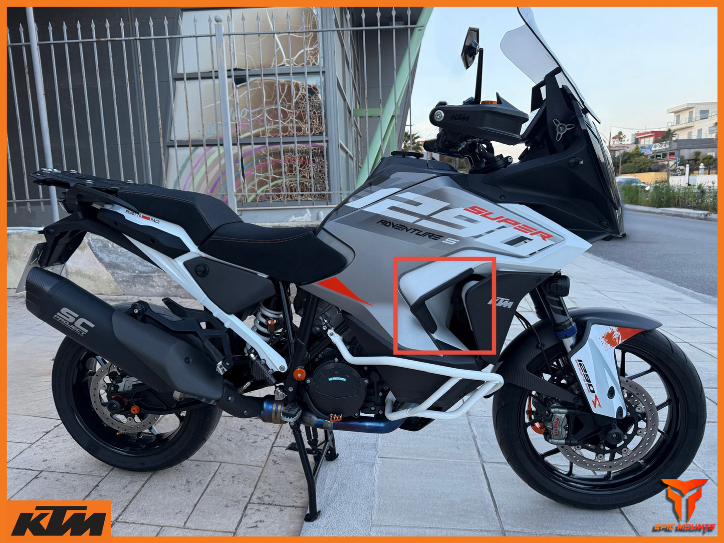 Heat Deflector για KTM Super Adventure 1290 (2021-2024)