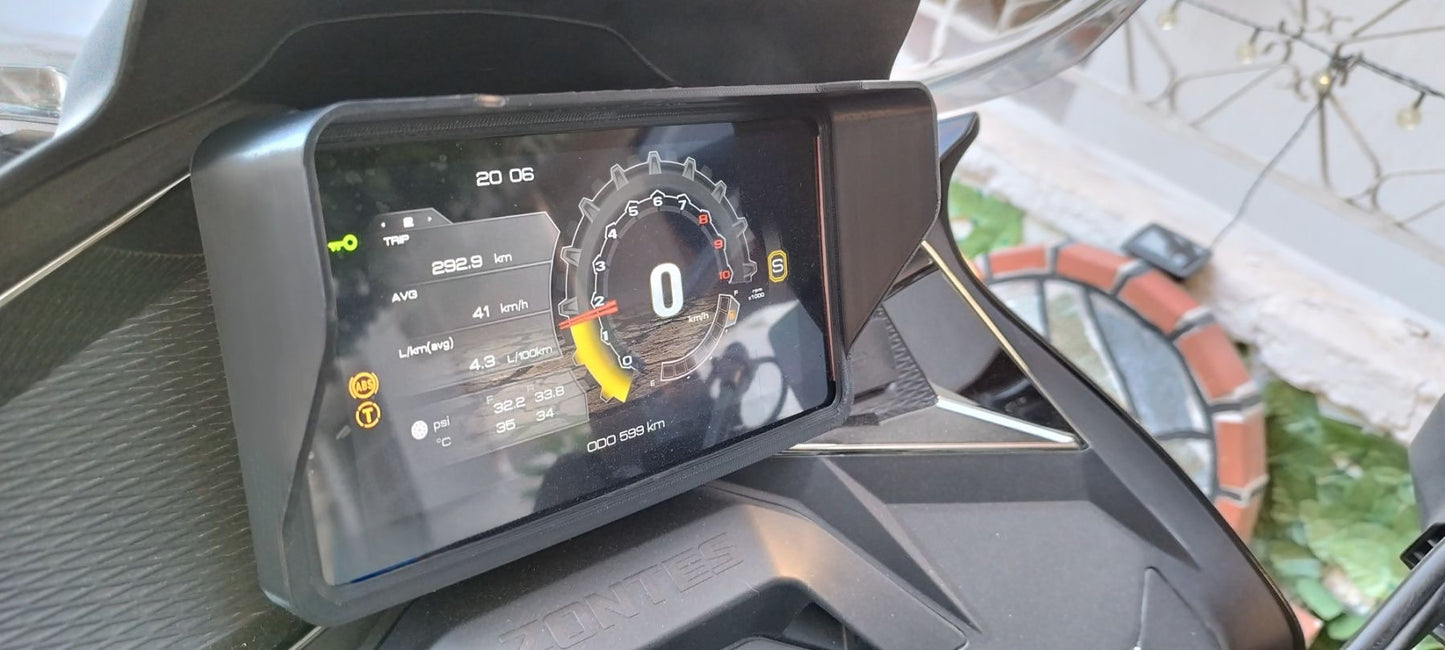 Σκίαστρο οθόνης LCD για ZONTES K368 3d Print