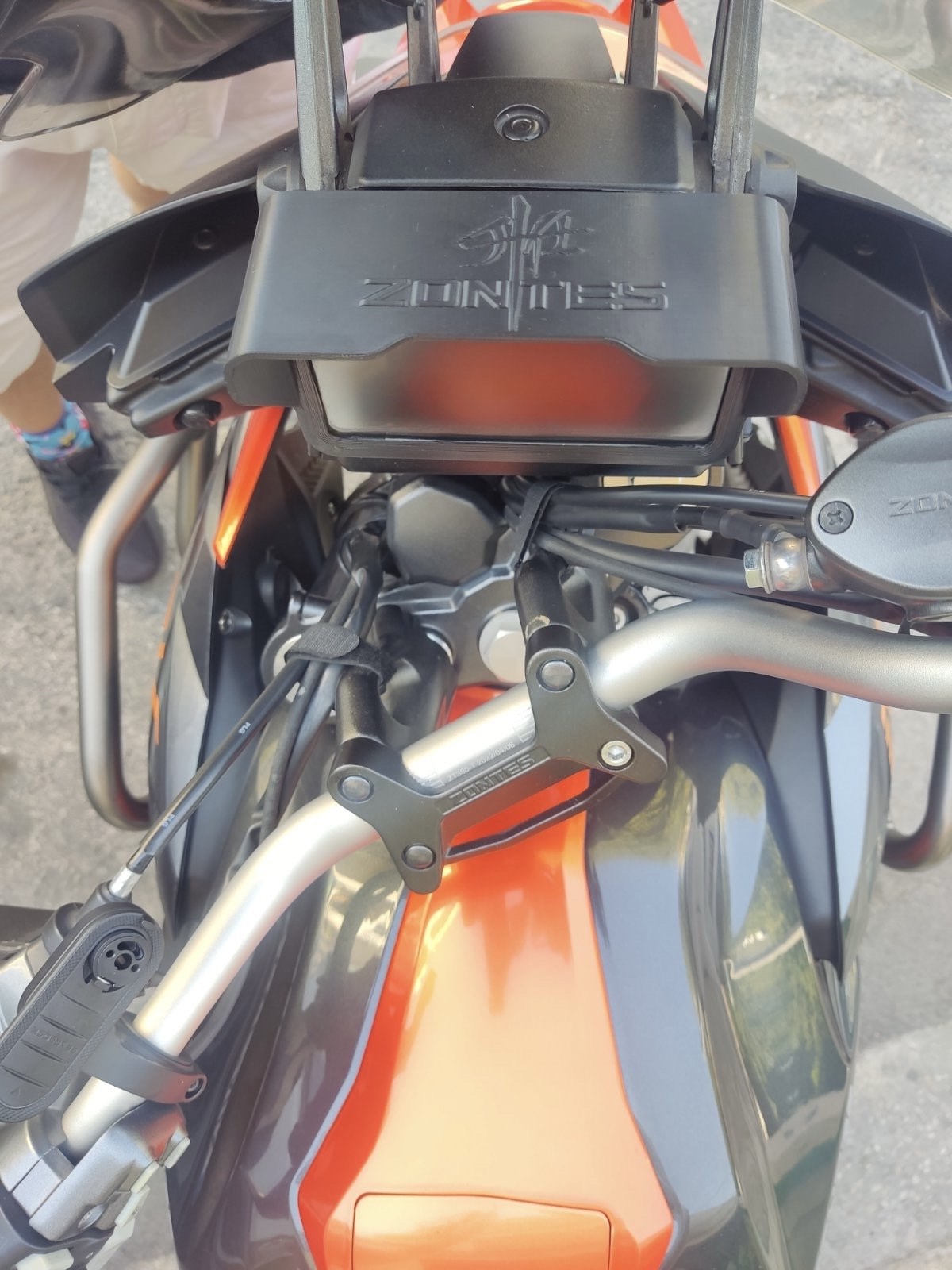 Σκίαστρο οθόνης LCD για ZONTES T350 3d Print