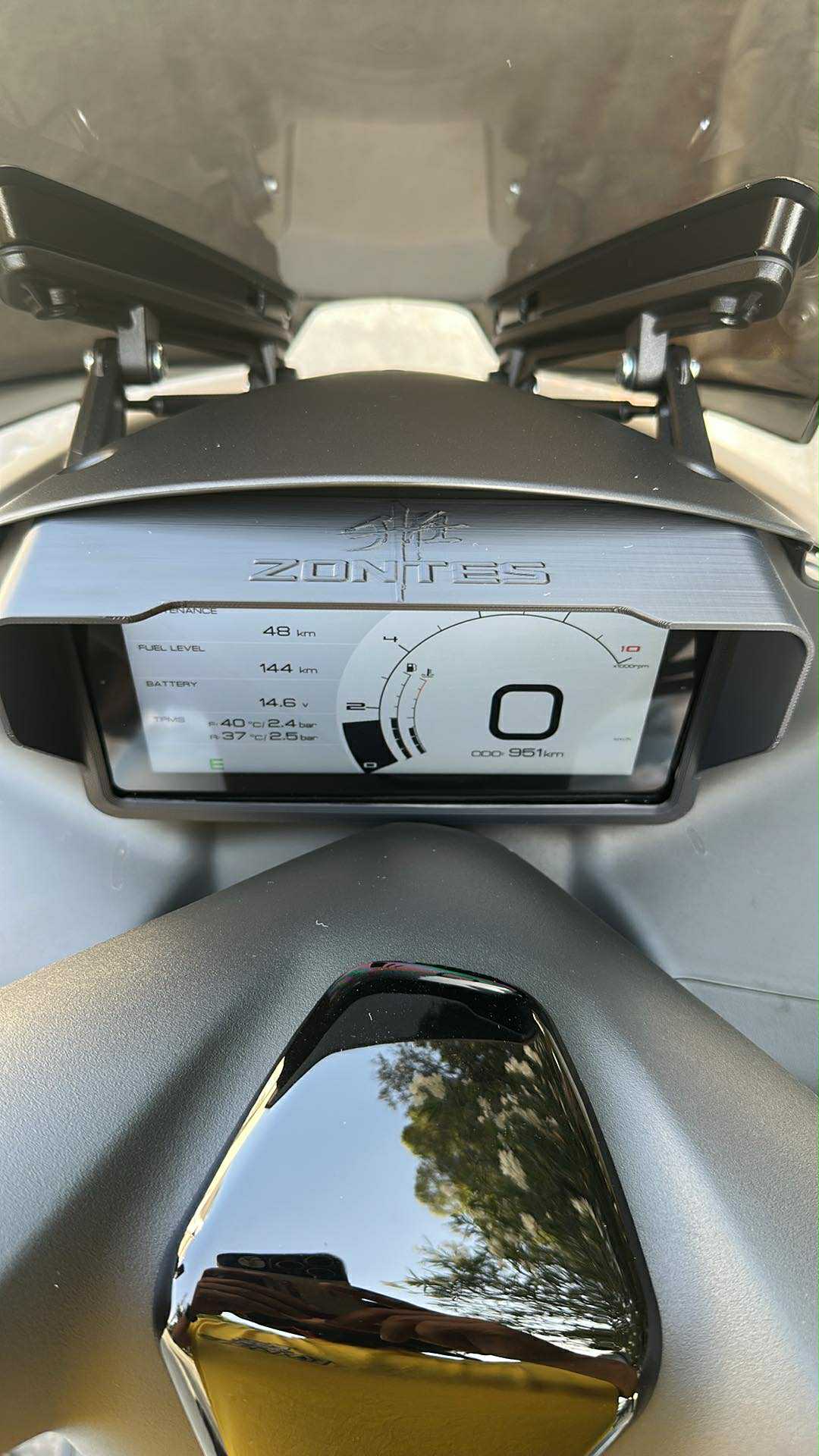 Σκίαστρο οθόνης LCD για ZONTES D350 3d Print