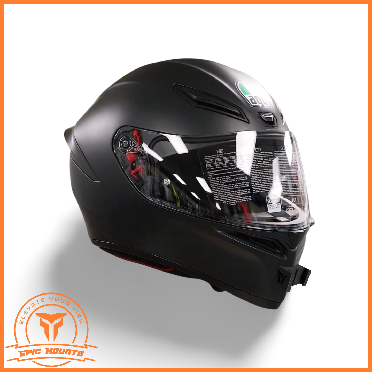 CHIN MOUNT FOR AGV K1/K1S