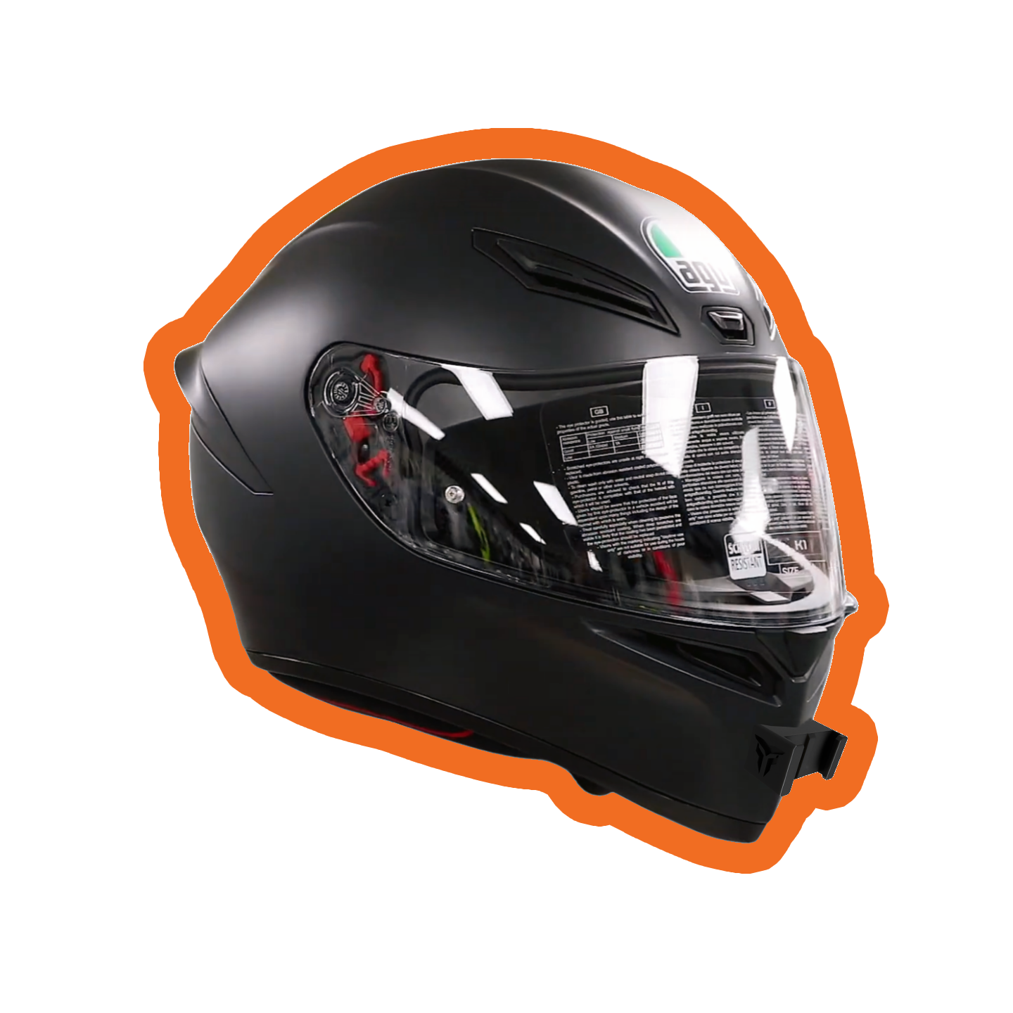 CHIN MOUNT FOR AGV K1/K1S