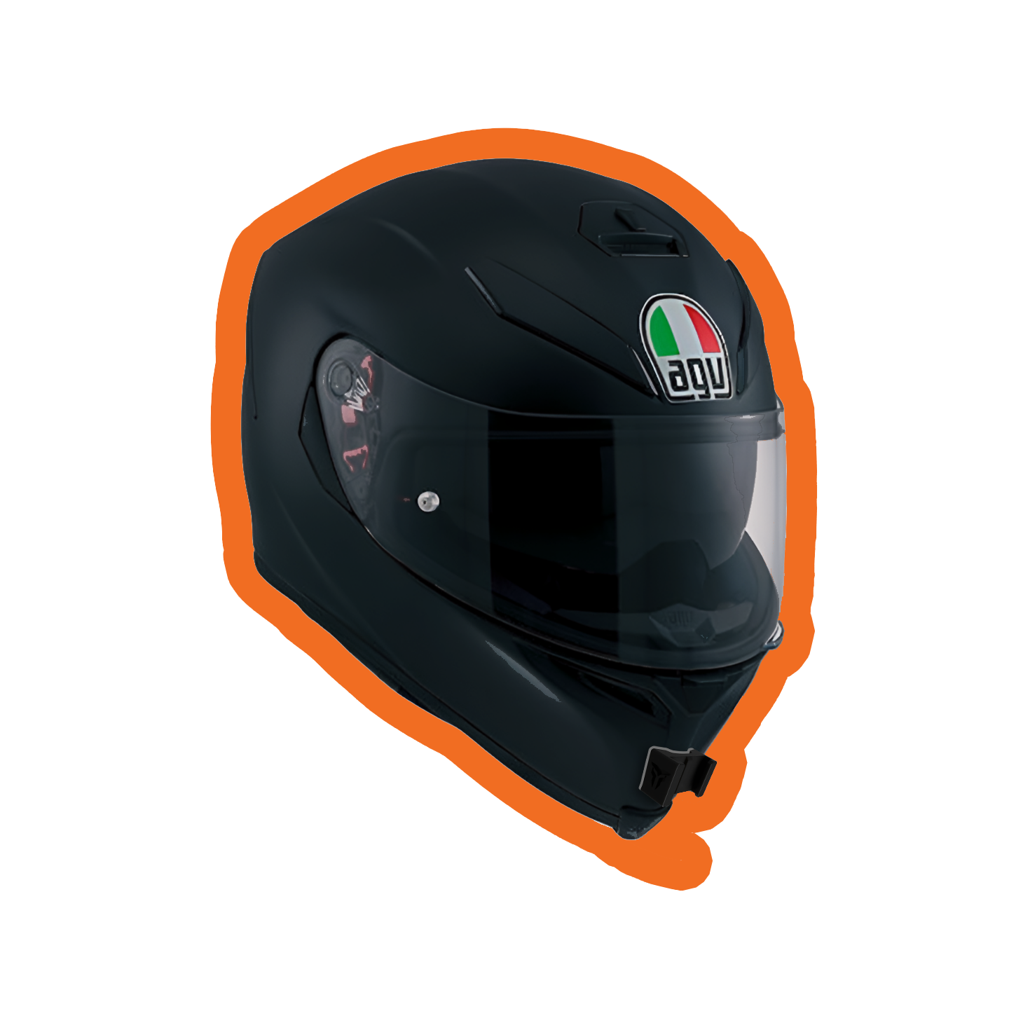 CHIN MOUNT FOR AGV K5/K5S
