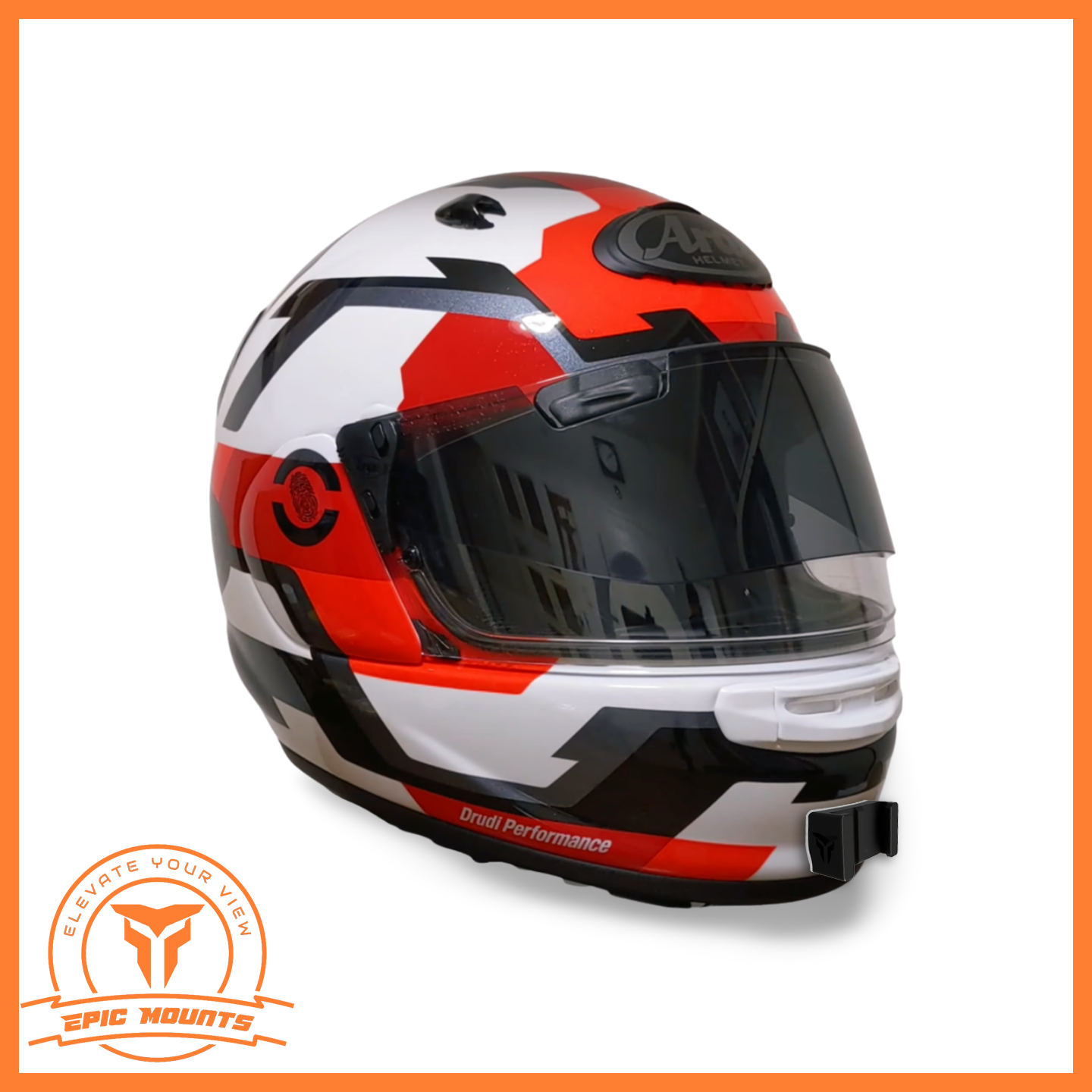 CHIN MOUNT FOR ARAI QUANTIC / ASTRO GX