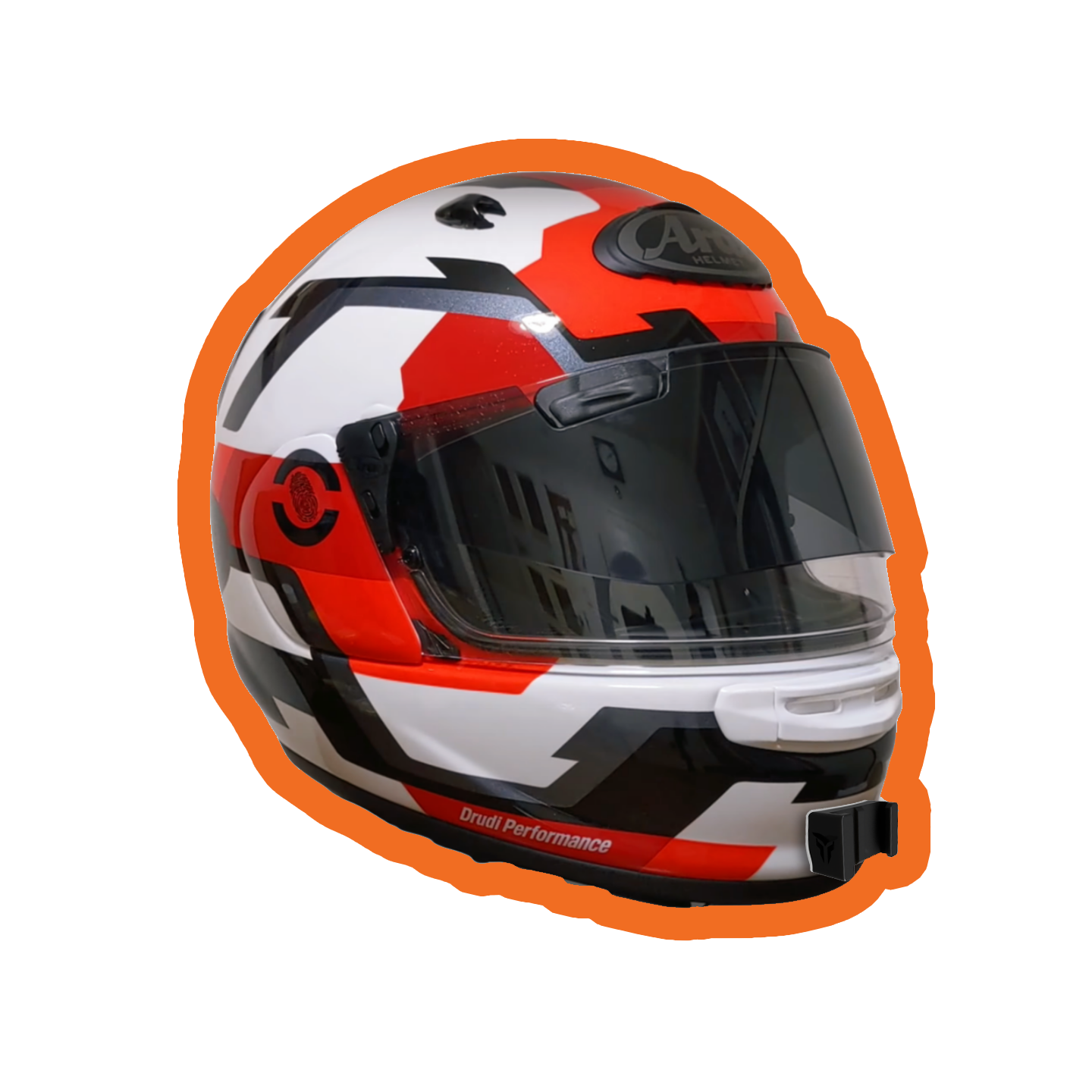 CHIN MOUNT FOR ARAI QUANTIC / ASTRO GX
