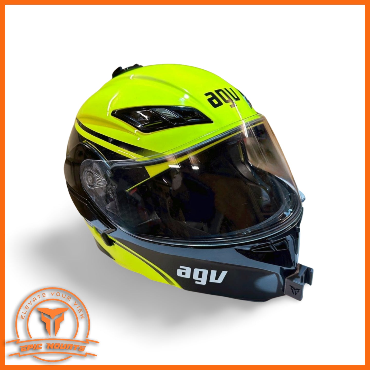 CHIN MOUNT FOR AGV COMPACT SV