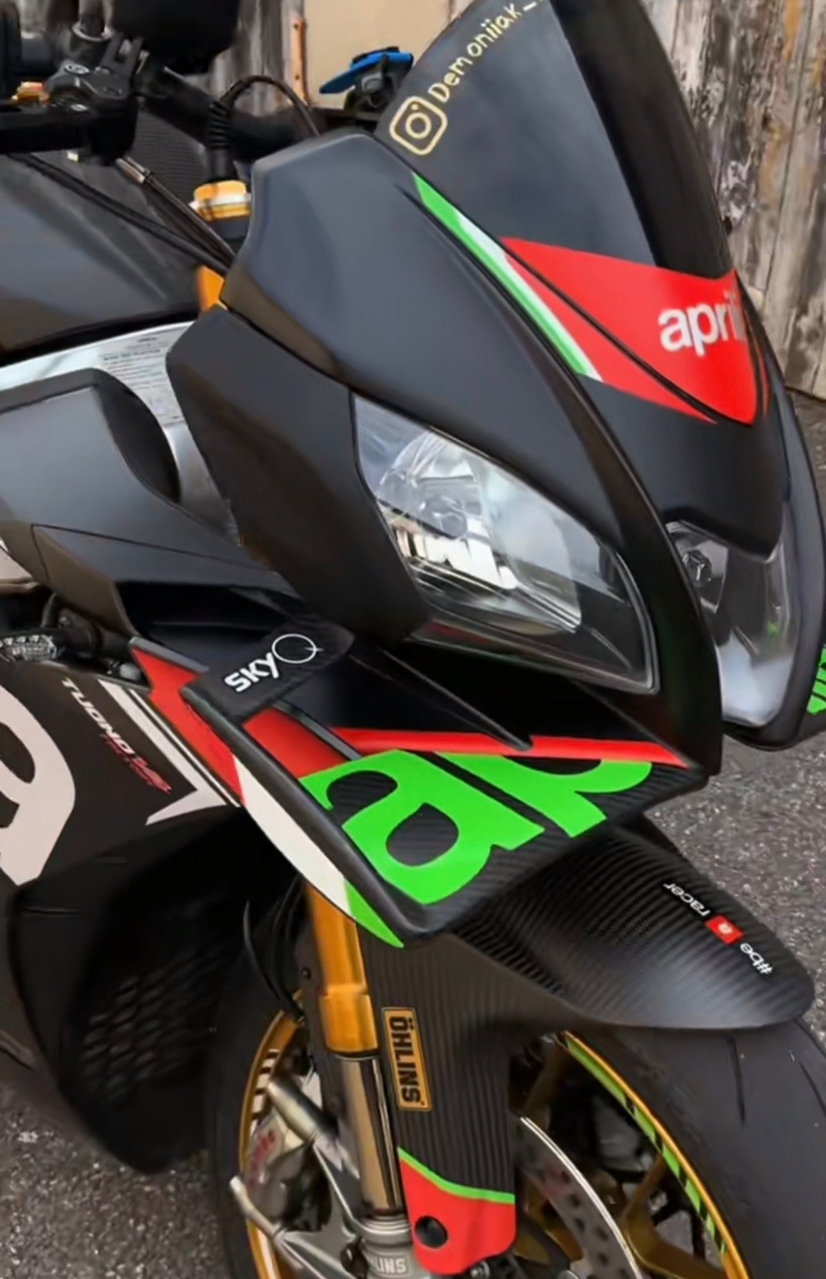 Σετ Aprilia Tuono V4 Winglets – Performance 3D Printed