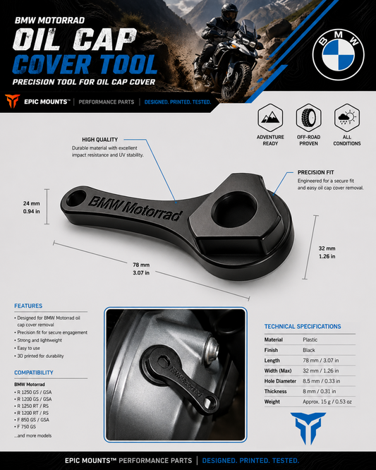 Oil Filler Cap Removal Key Tool για ΒΜW