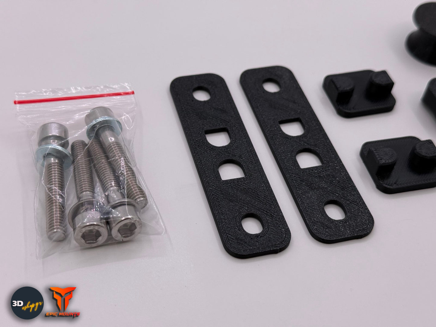 Custom 3D printed κιτ ανύψωσης σέλας για Yamaha Tracer 9 (2021–2025)