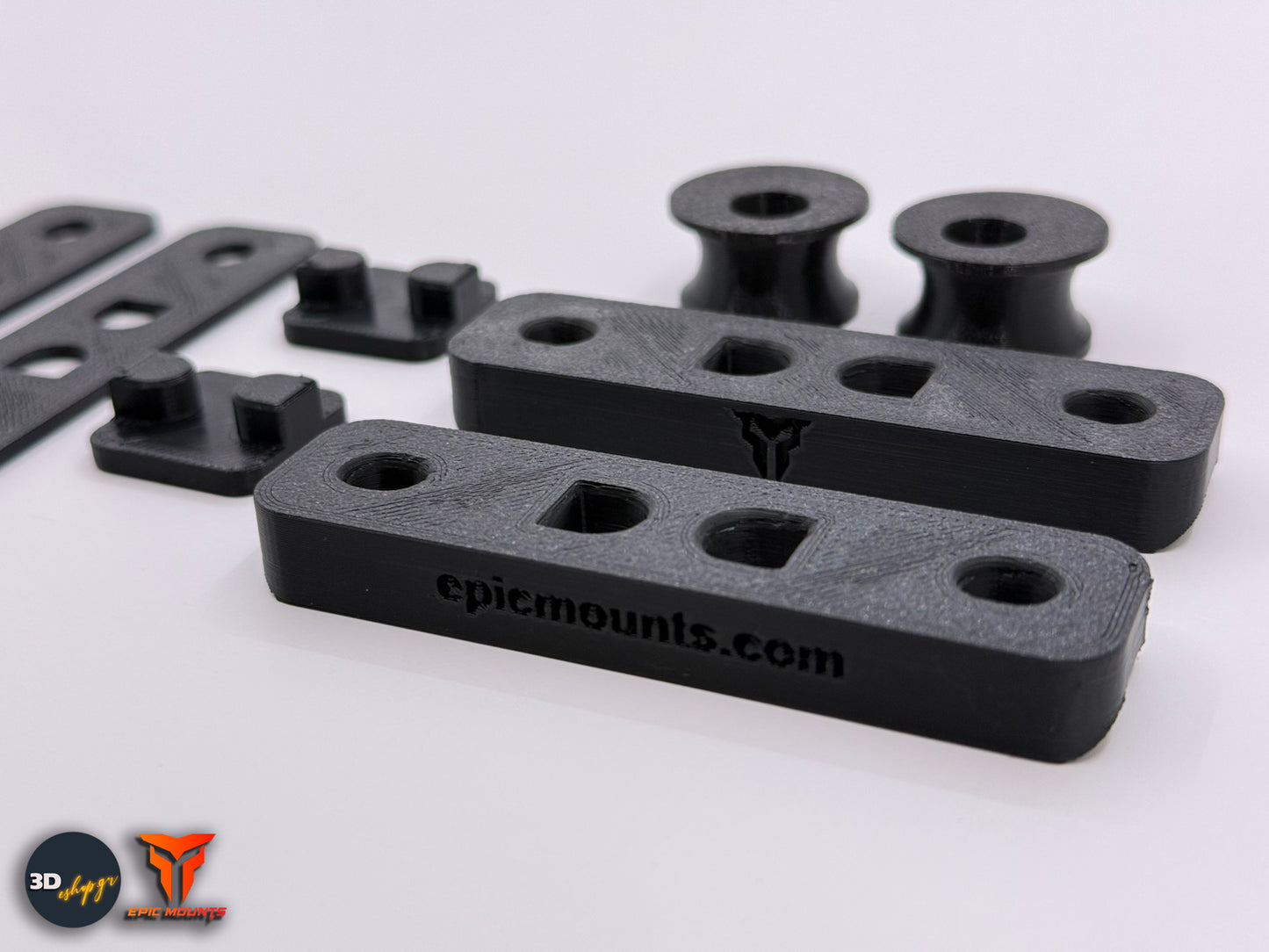 Custom 3D printed κιτ ανύψωσης σέλας για Yamaha Tracer 9 (2021–2025)