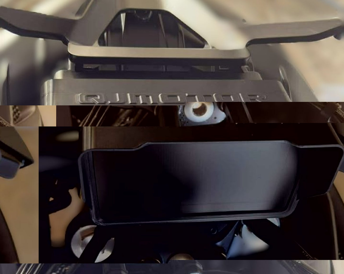 Visor / Σκίαστρο οθόνης LCD για SRT 700S/700SX 3d Print