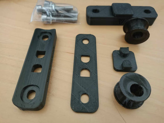 Custom 3D printed κιτ ανύψωσης σέλας για Yamaha Tracer 9 (2021–2025)