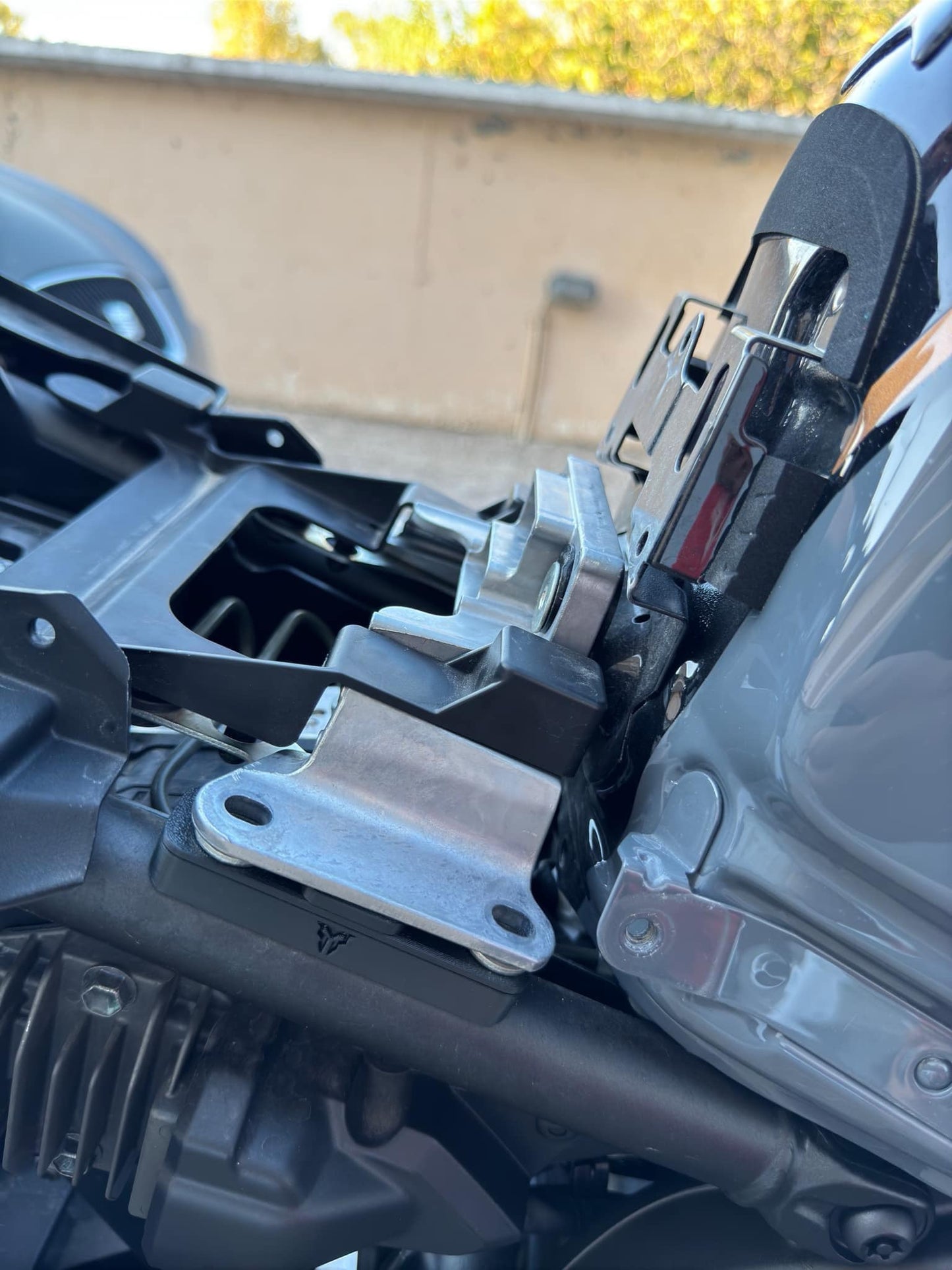 Custom 3D printed κιτ ανύψωσης σέλας για Yamaha Tracer 9 (2021–2025)