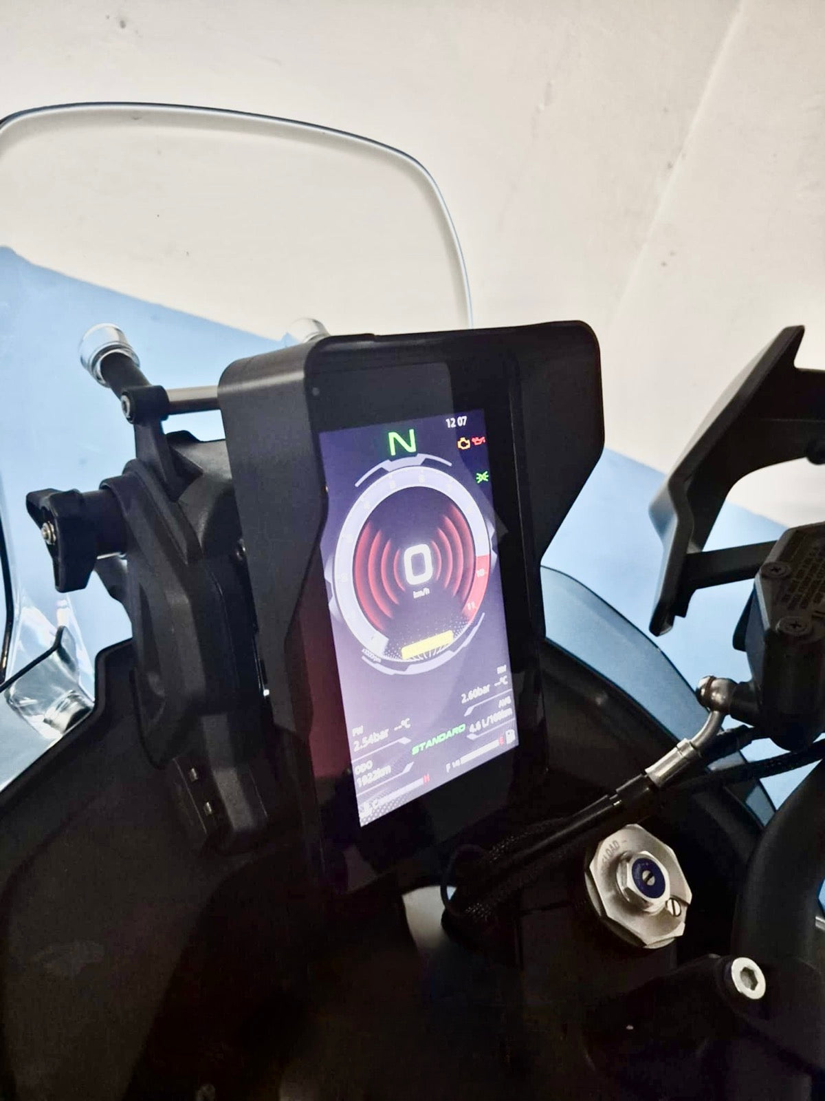 Σκίαστρο οθόνης LCD για CF Moto 800 MT-X 3d Print